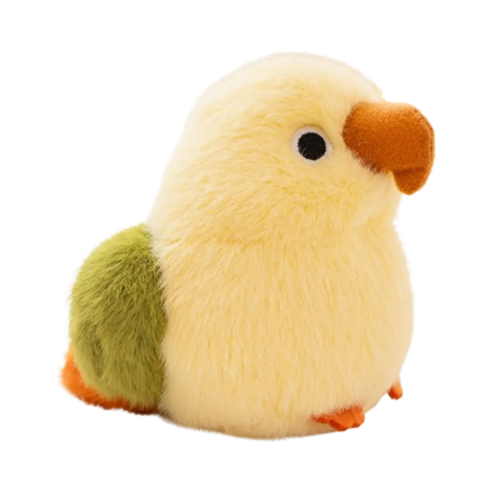 

Fluffy Material Bird Plush Toy Soft Texture Colorful Design Lifelike Bird Plush 11cm Lifelike Appearance Stuffed Bird Doll