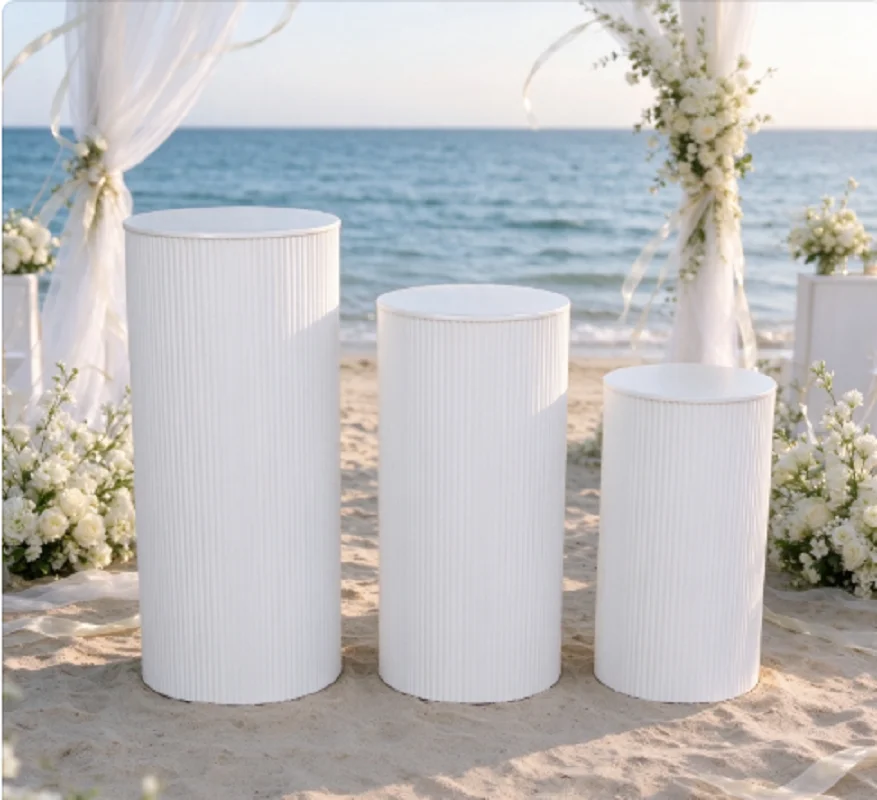 Durable Iron round Column Wedding Party Store Store New Arrival Pillar Stand
