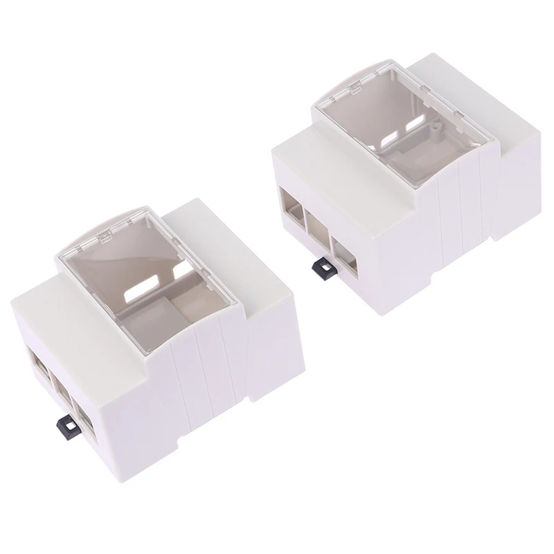 Imagem -03 - Raspberry pi Modelo b Case Abs Din Rail Mount Grande Shell Espaço Interno Gabinete de Proteção para Rpi 4b Pi4 ou pi 3b Mais 3b