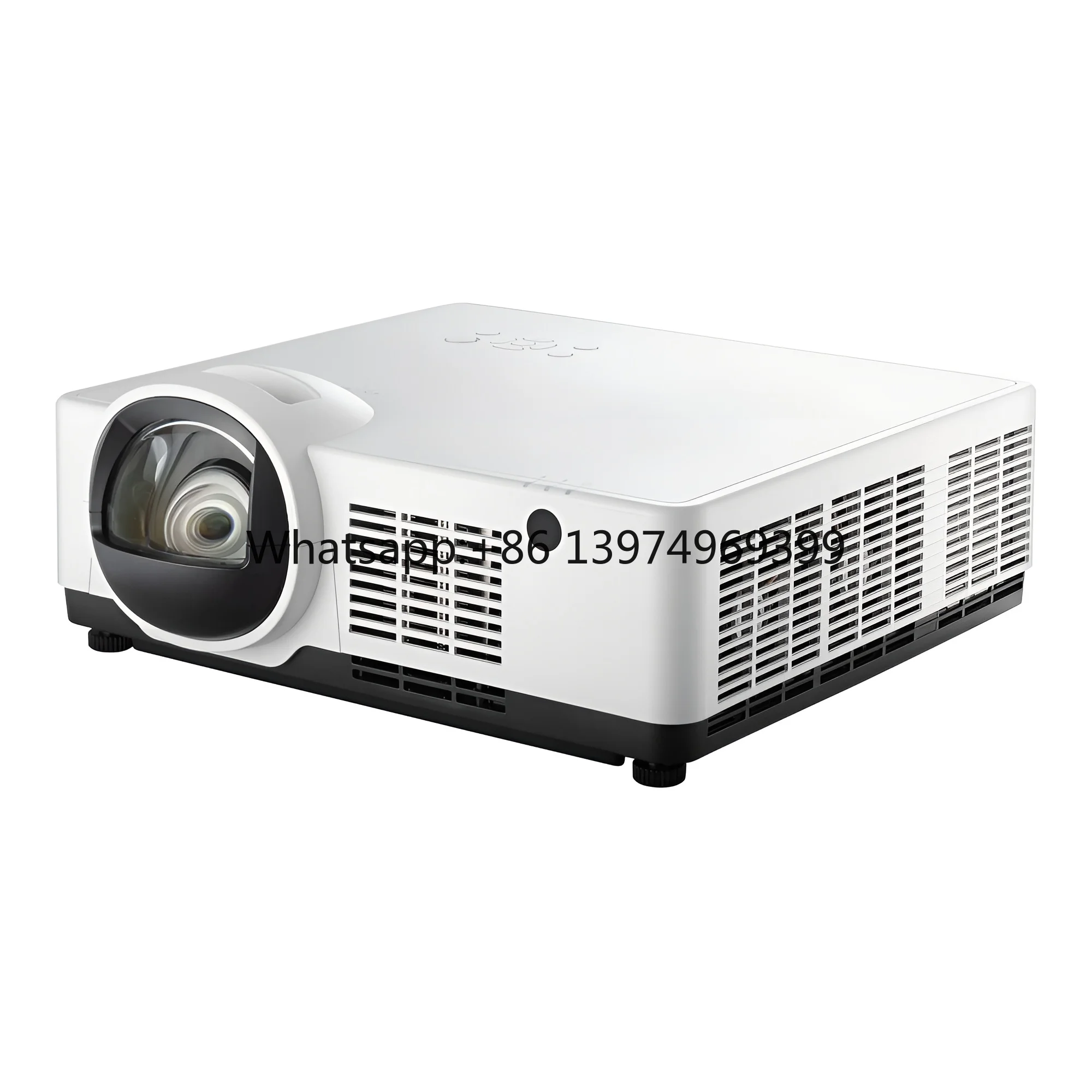 SMX WUXGA 6000 ANSI Lumen Short Throw Laser Projector for Office Education Home Theater