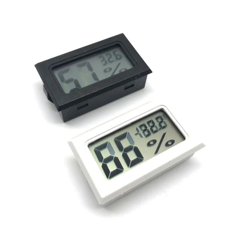 Embedded Electronic Thermohygrometer LCD Digital Display Thermometer Hygrometer Temperature+Humidity Meter Gauge Instruments