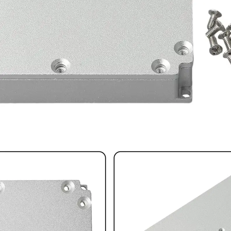 For SMA-KFD46 RF Protection Box Signal Heat Dissipation Shielding Aluminum Enclosure With Die-Cast CNC Case For Low Noise Circui