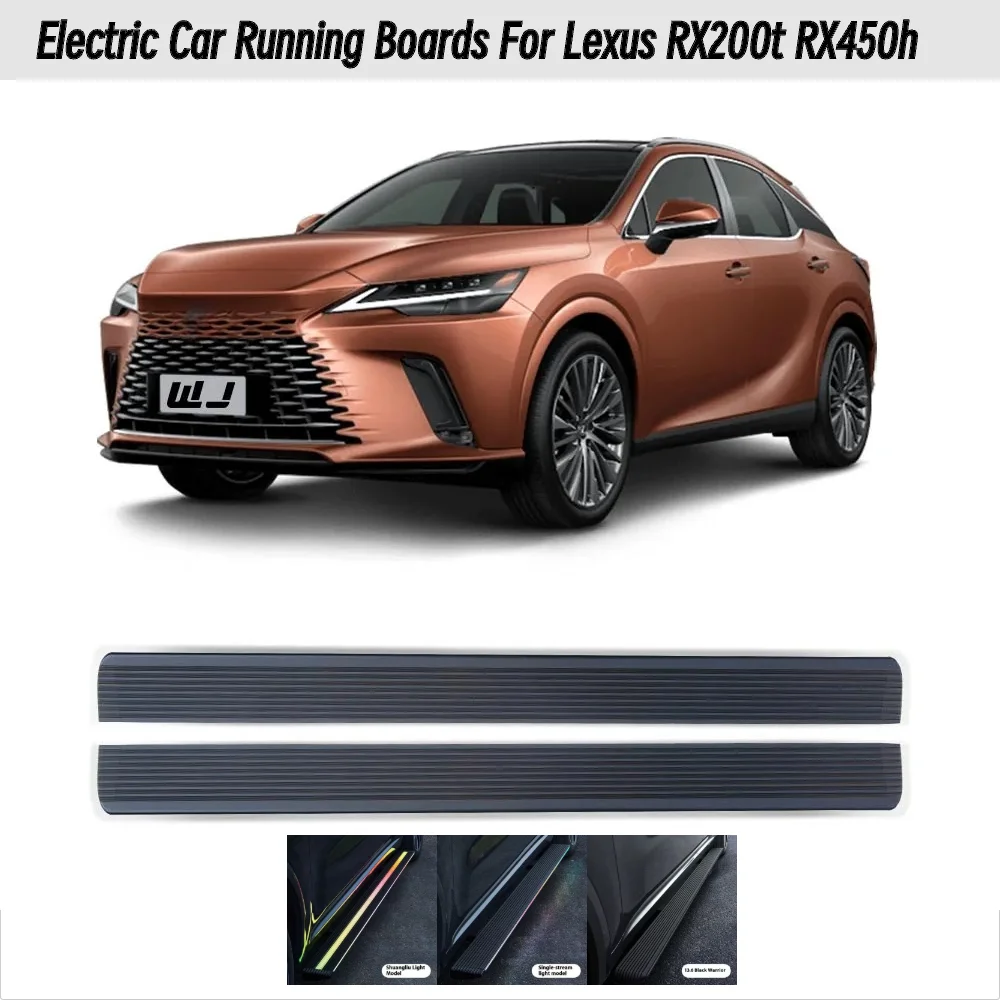 

Lexus RX350H Super Price LED Lights Car Padel SideSteps Electric Retractable Running Boards for 2010-2015 Lexus RX350H