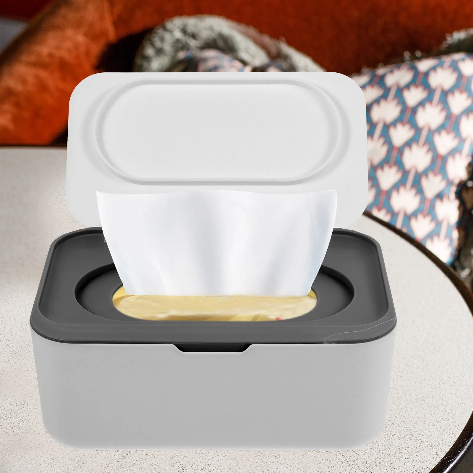 صندوق مناديل مبللة جافة، حامل مناديل مبللة للأطفال، حقيبة سفر محمولة خفيفة الوزن، حاوية مسح قابلة لإعادة الاستخدام للحمام