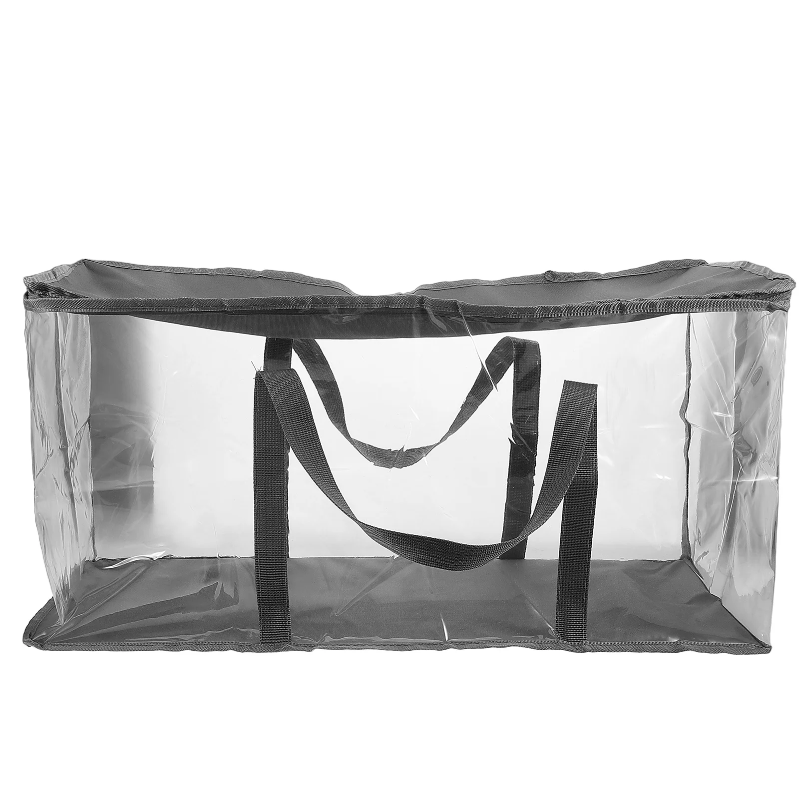 

Foldable Box Clear Collapsible Book Organizer For Classroom Dorm Storage Book Storage Container Transparent Bin For Books