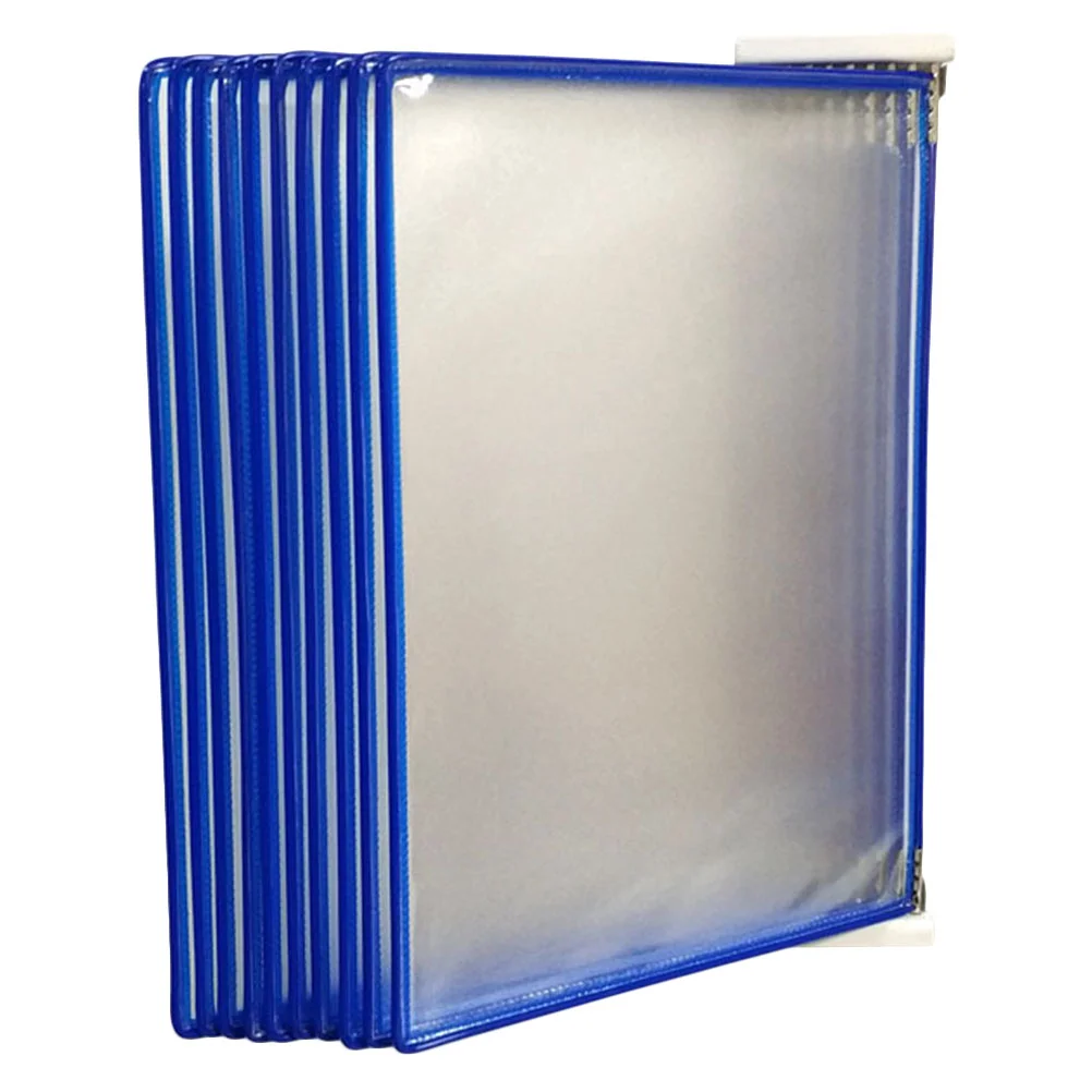 

Wall Mounted File Folder Easel Documents Holder for Office Storage Bag Pvc Wall-mounted Files Display Hanging Rack