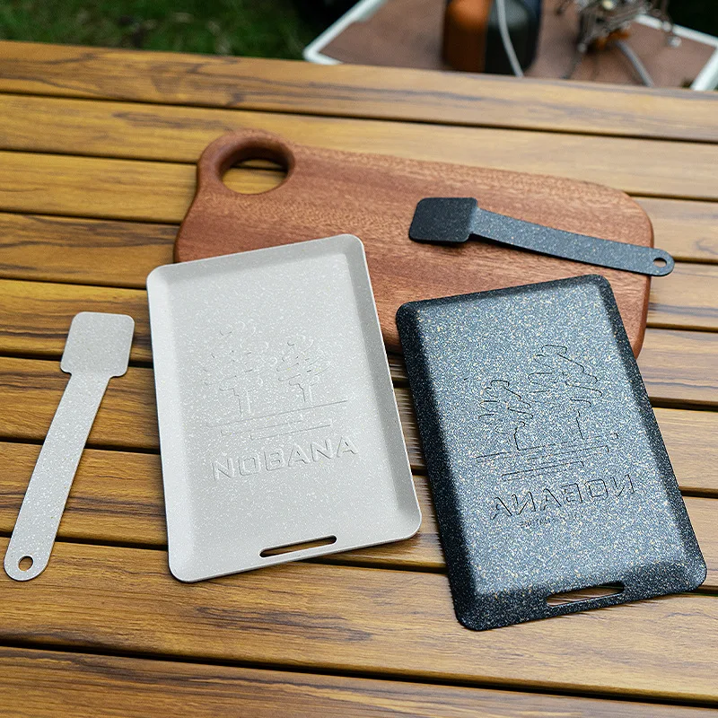 مقلاة خارجية، مقلاة خبز صغيرة غير لاصقة، حجر طبي غير لاصق، مقلاة شواء صغيرة مربعة