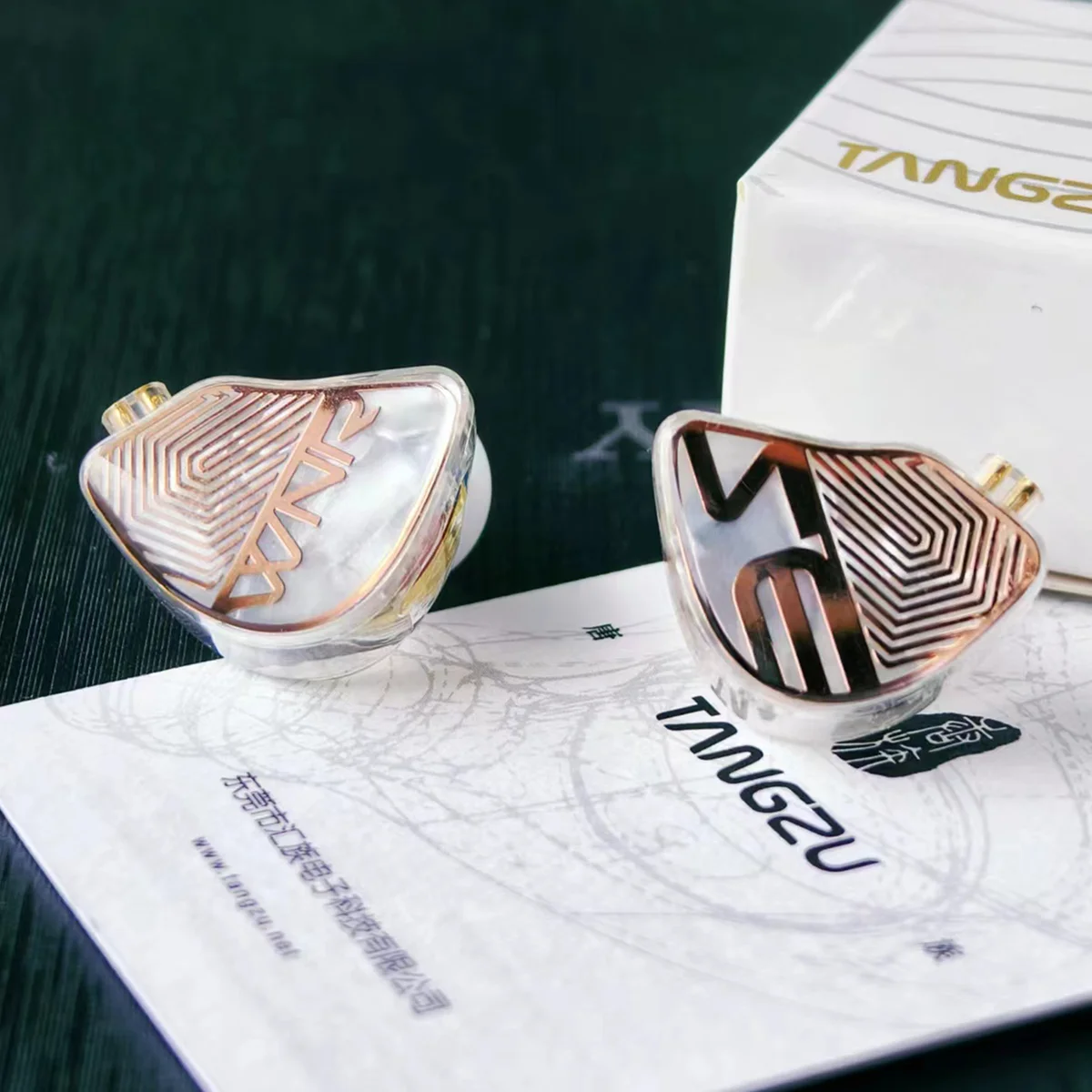 TANGZU WANER STUDIO Edition In Ear จอภาพ 10 มม.สัตว์เลี้ยงไดอะแฟรมแบบไดนามิกเปลี่ยนได้ 0.78 มม.2Pin HiFi หูฟังเพลงแบบมีสาย