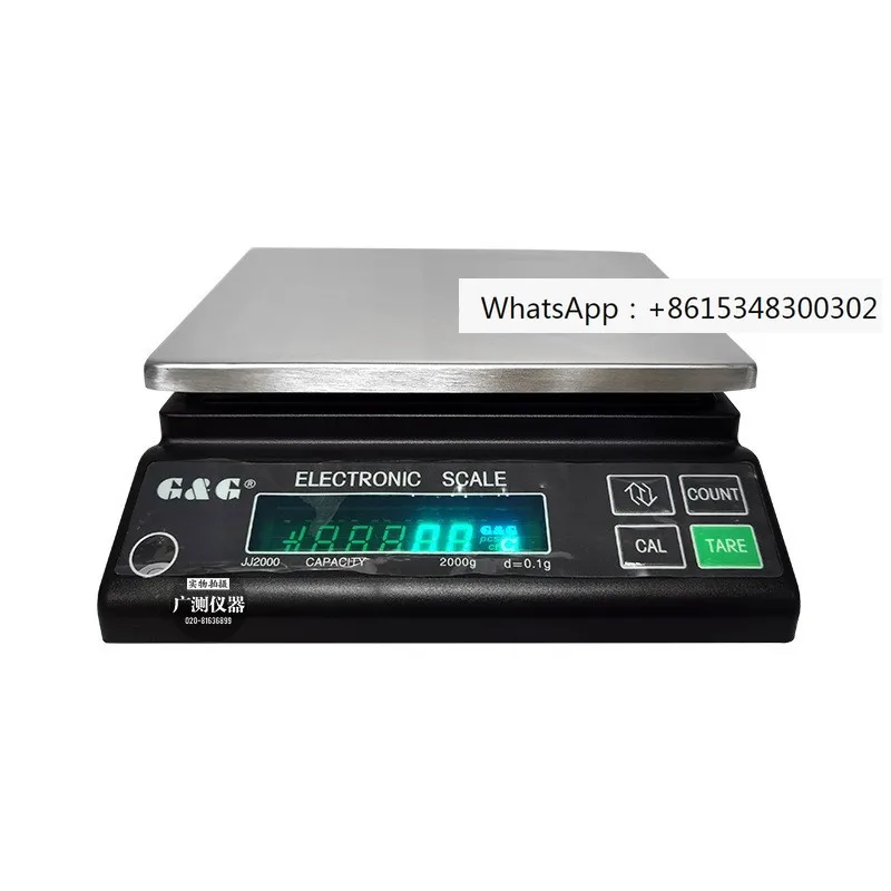 Changshu Shuangjie JJ1000/600 Laboratory 0.01g 1% Analytical Balance Electronic Balance Scale