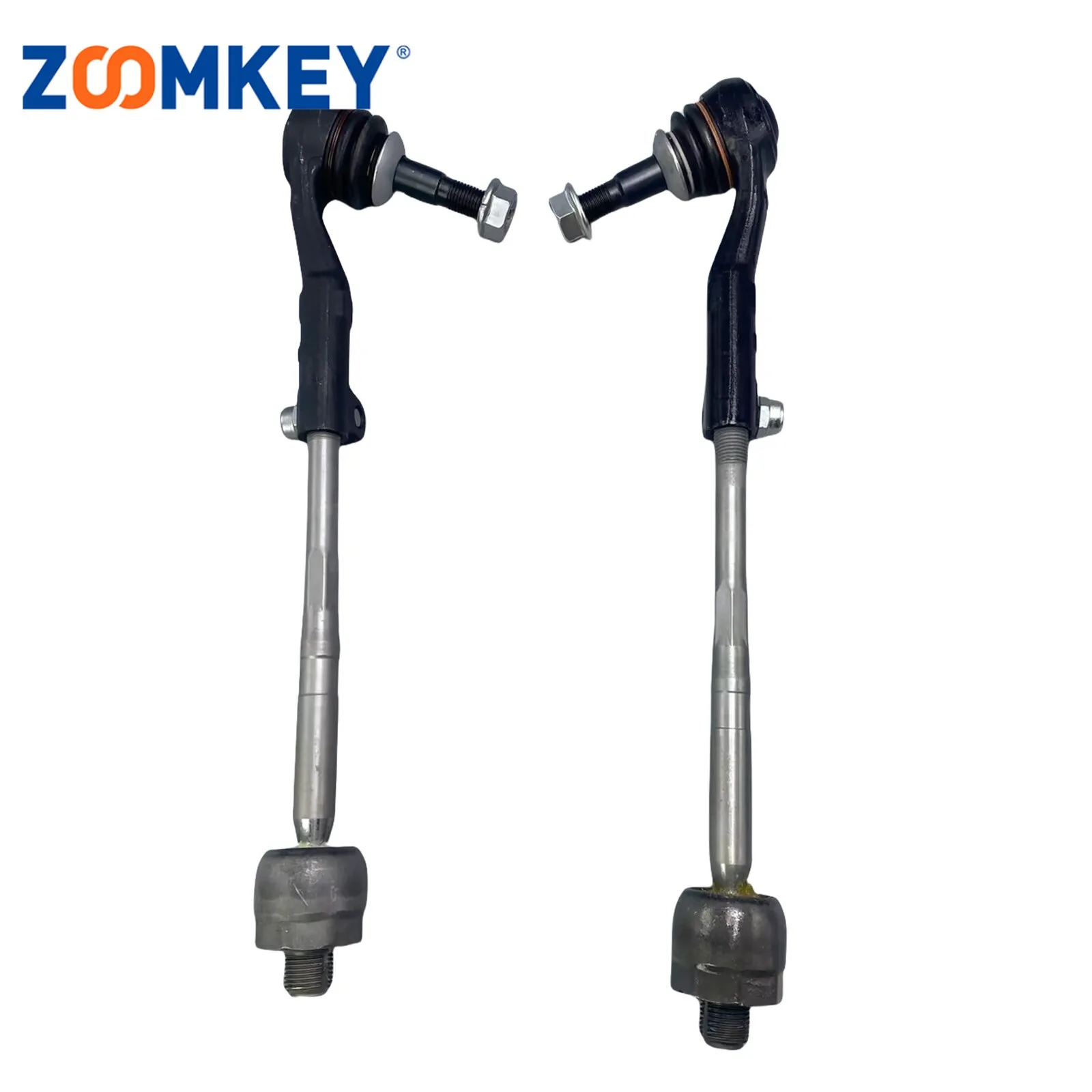 

ZOOMKEY Brand New 2pcs Set Steering Tie Rod Assemblies Fits For Bmw 120i X1 sDrive20i 32216762244 32216762243