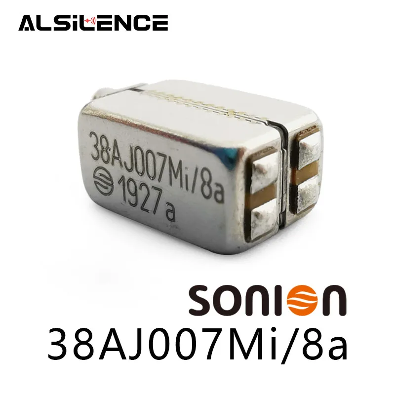 1 stks Sonion 38AJ007Mi/8a 3800 Serie Dual Bass Driver Balanced Armature Driver BA Ontvanger DIY IEM In-Ear Monitor