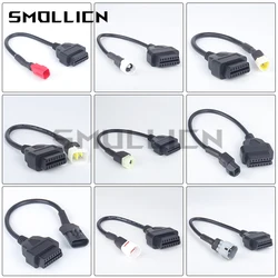 1 Set EFI Motorcycle Detection Line Diagnostic Line Adapter Cable National Four Interface For Honda Suzuki Yamaha General OBD