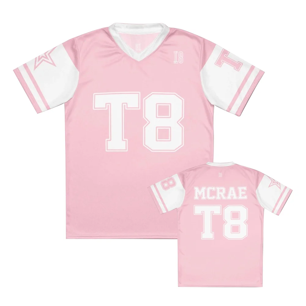 

Classic Retro Football Jersey T Shirt - Vintage Inspired Design with Modern Comfort Fit for True Fans Summer Men Women Tshirt 5