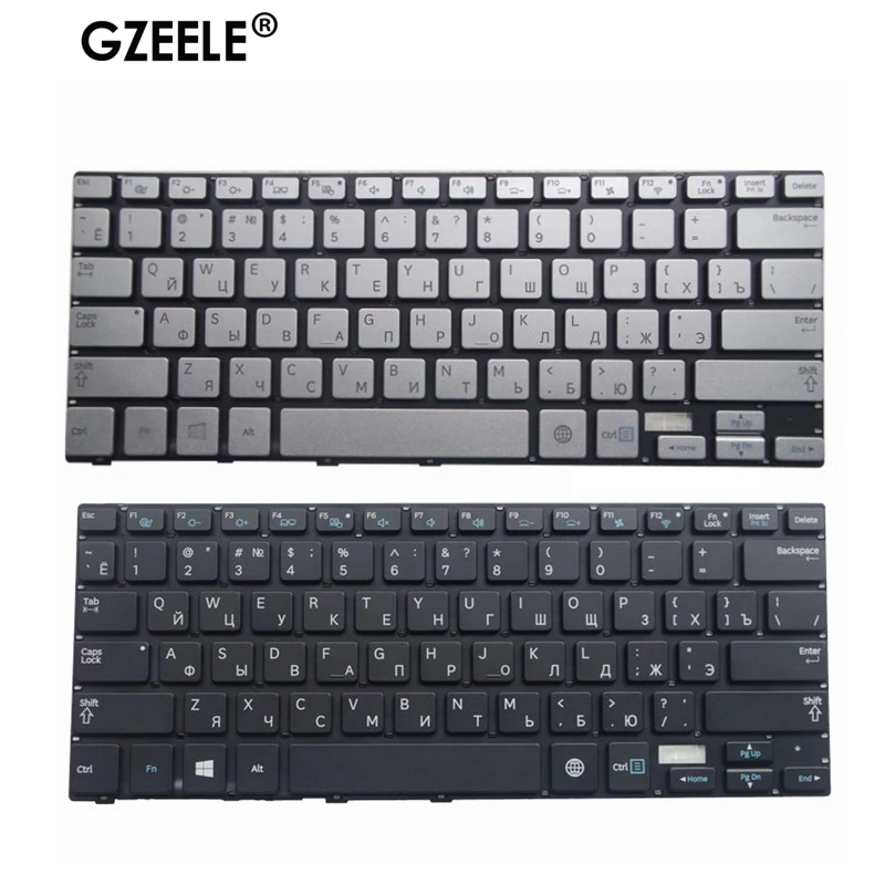 

RU Russian New for Samsung 730U4 740U3E NP730U3E NP730U4 NP740U3E 730U3E Laptop Keyboard with backlit