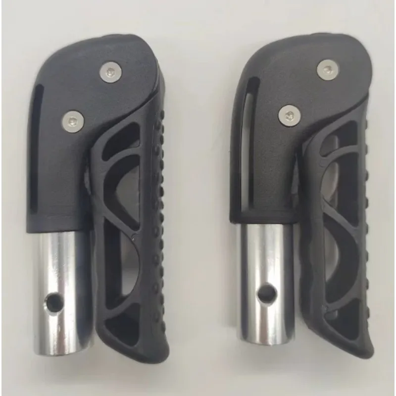 22mm Foldable Anti Slip Rubber Wheelchair Grips Mobility Replacement Hand Parts Auxiliary Accessory for Elderly Disabled Users