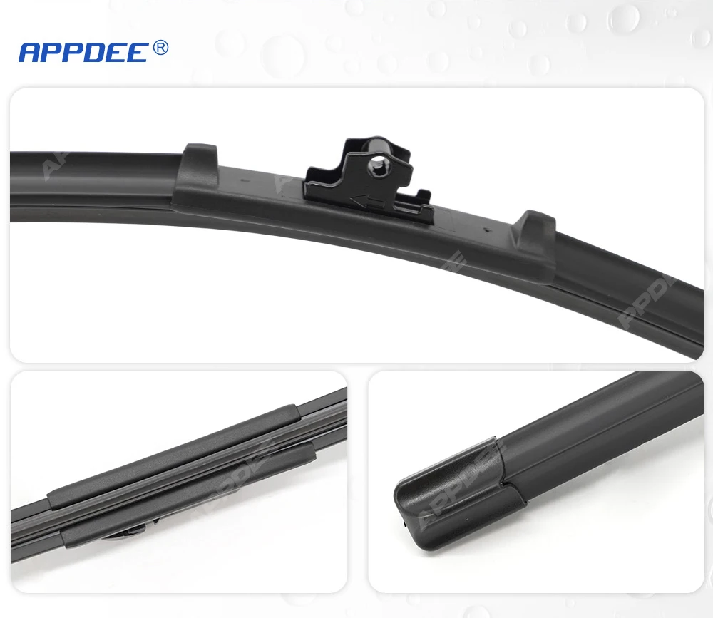 Für Dongfeng Box Nammi 01 GuGo Motors BOX 2024-2026 Silikon- & Gummi-Wischer Vordere Scheibenwischer Windschutzscheibe – Detail 12