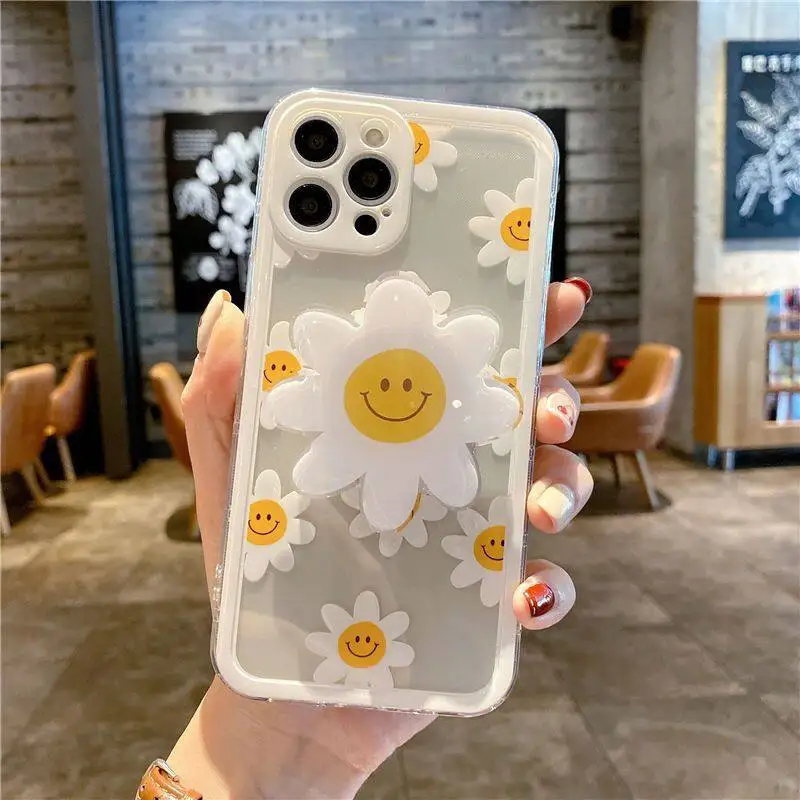 Smile Phone Case For Samsung Galalxy S25 S23 S24 S20 S21 S22 S10 Plus Ultra S21 S24 FE S24+ cover Casing With Bracket Holder - náhled 4