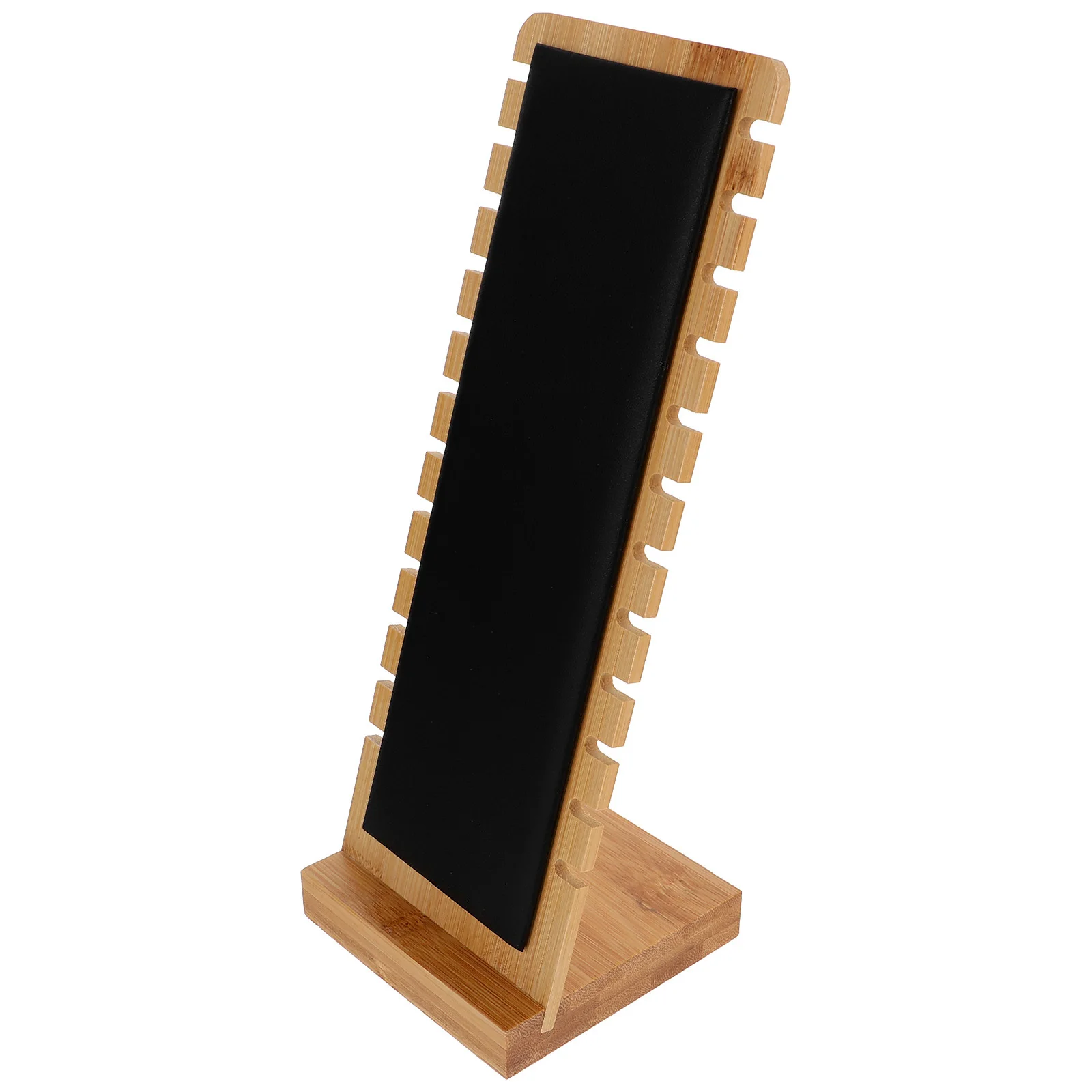 

Bamboo Necklace Holder Wear-Resistant Jewelry Stand Desktop Organizer Exquisite Craftsmanship Simple Design Long-Lasting Use