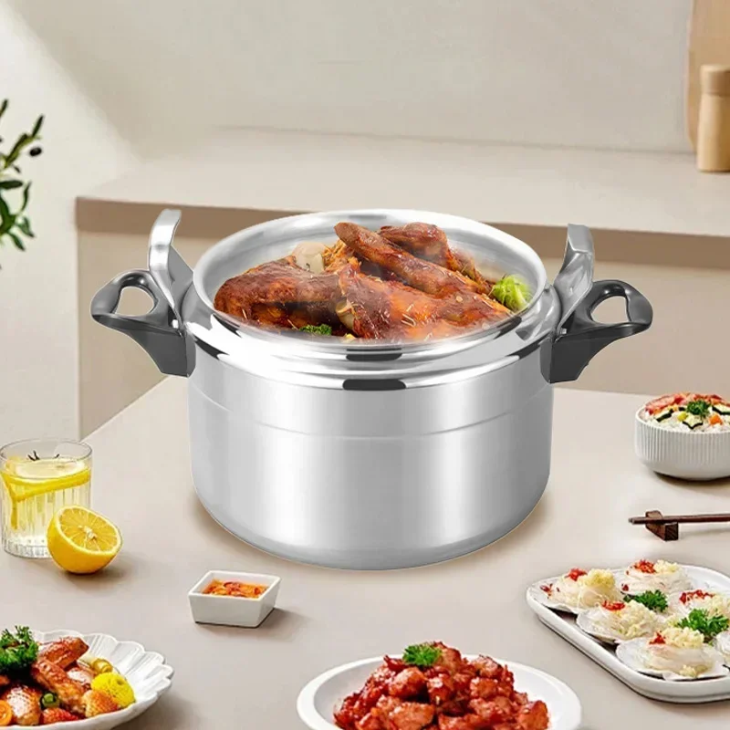 Pressure Cooker Commercial Thickening Large Capacity Gas Induction Cooker General Explosion-proof Household Pressure Cooker
