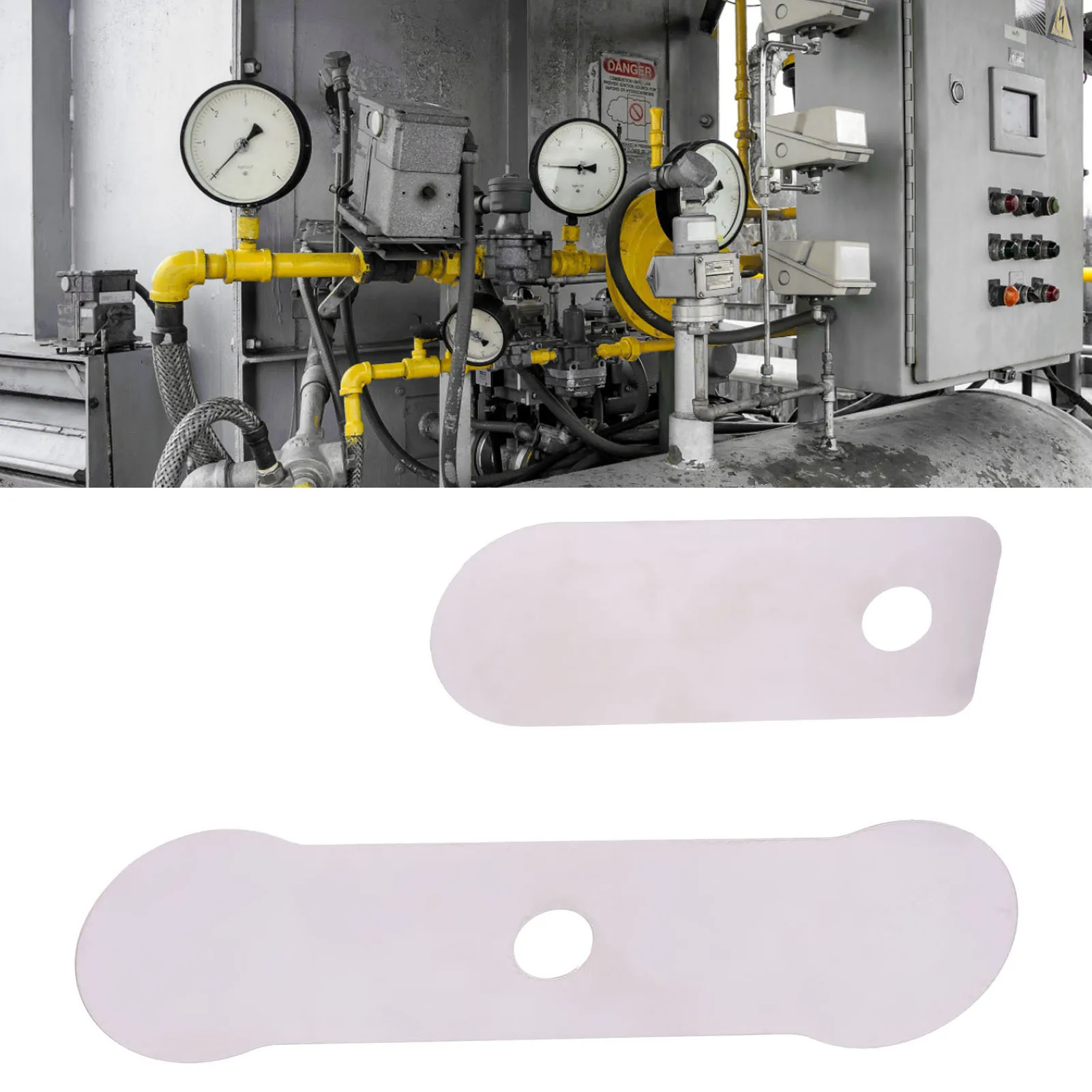 Valve Plate Air Compressor Silent OilFree Machine Aluminum Accessories Replacement Air Compressor Valve Plate Valve Plate