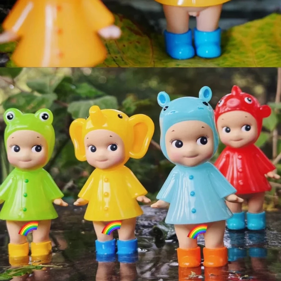 حار سوني الملاك دمية المطر يوم سلسلة سلسلة صندوق أعمى شخصيات صغيرة عمل نموذج تحصيل ديكور فتاة لعبة هدية عيد ميلاد #3