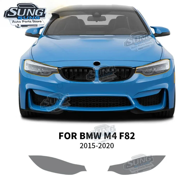 

Для BMW M4 F82 2015-2020 автомобильная защитная пленка для краски автомобиля прозрачная пленка для зеркала заднего вида TPU прозрачная черная автомобильная наклейка
