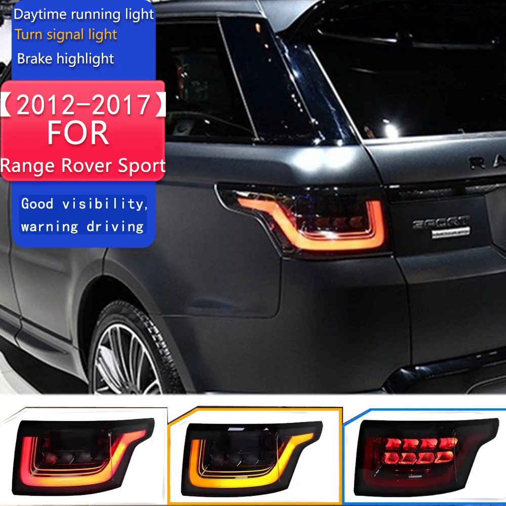 

Стайлинг автомобиля задний фонарь для Range Rover Sport задние фонари 2012-2017 Range Rover светодиодный задний фонарь светодиодный DRL сигнал автоаксессуары