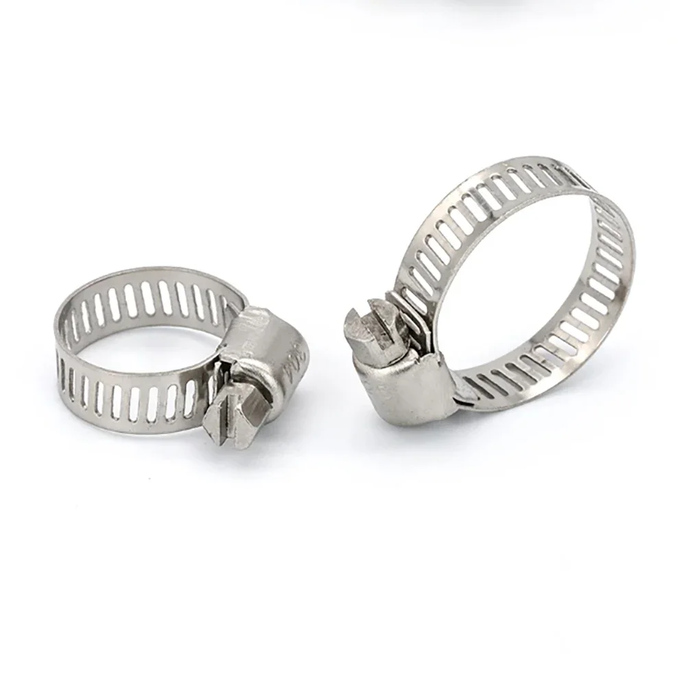6mm-2000mm Adjustable 304 Stainless Steel Throat Clamp Gas Fire Water Pipe Sealing Tool for DIY Hardware