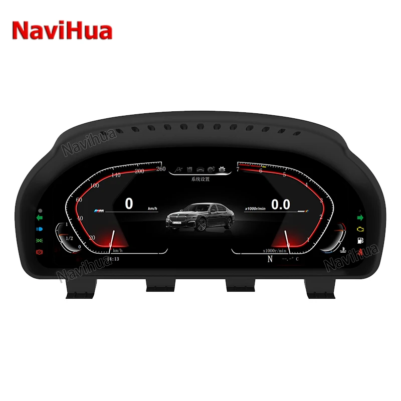 

NaviHua 12.3'' digital instrument panel is suitable for the LCD instrument panel of BMW 6 series F06/F12/F13 from 2011 to 2017