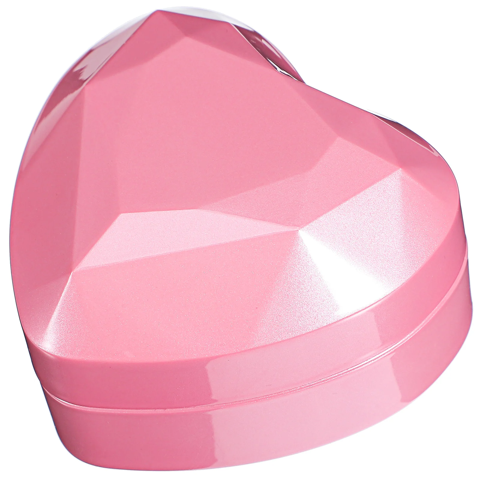 

LED Jewelry Heart Shaped Small Wedding Ring Box Display Case Ring Holder Lighted Wedding Engagement Lining Storage Box