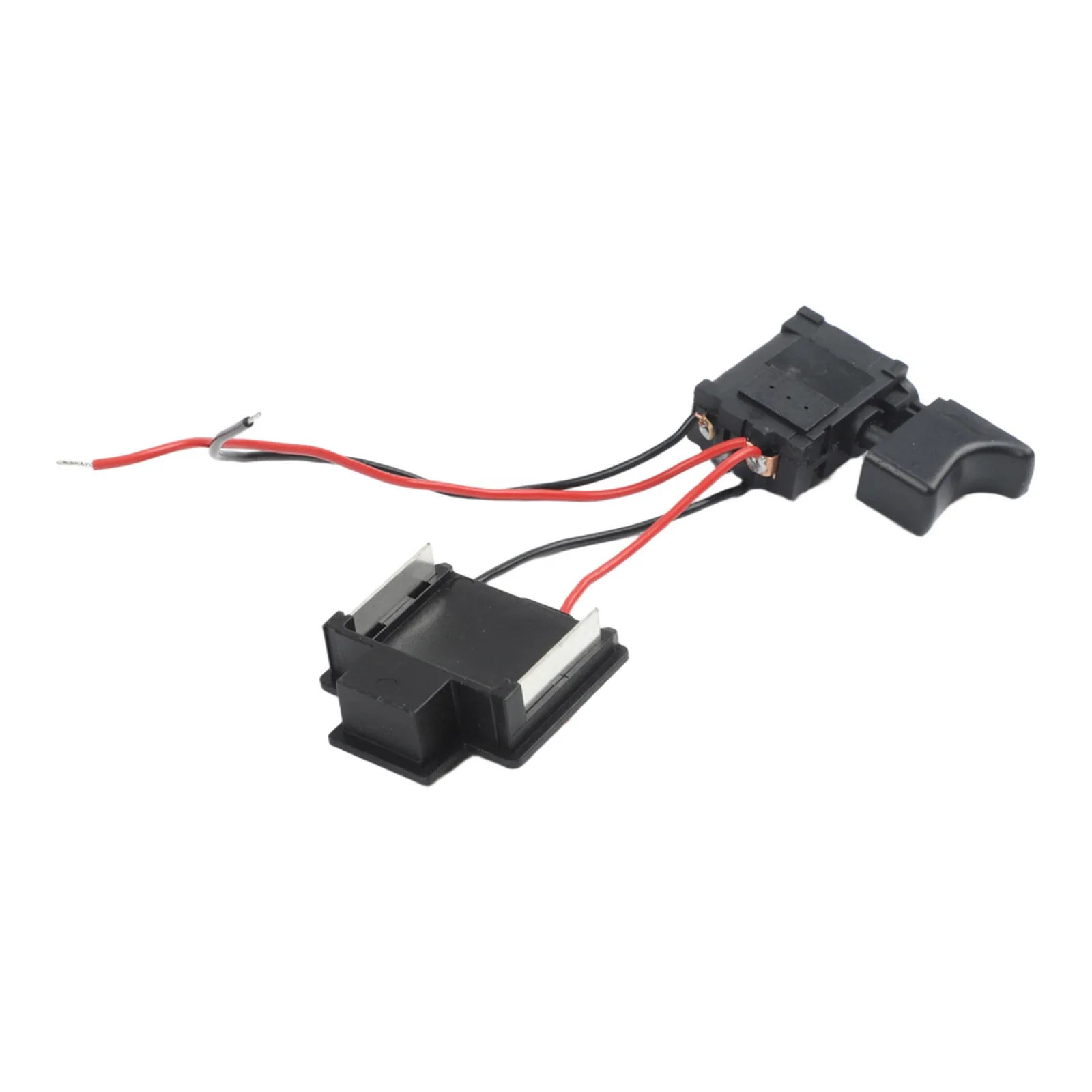16A 5E4 Trigger Switch DC 7.2-24V Lawn Maintenance Blower Repair Battery Compatible Single Pole 5E4 Lifespan Metal Housing