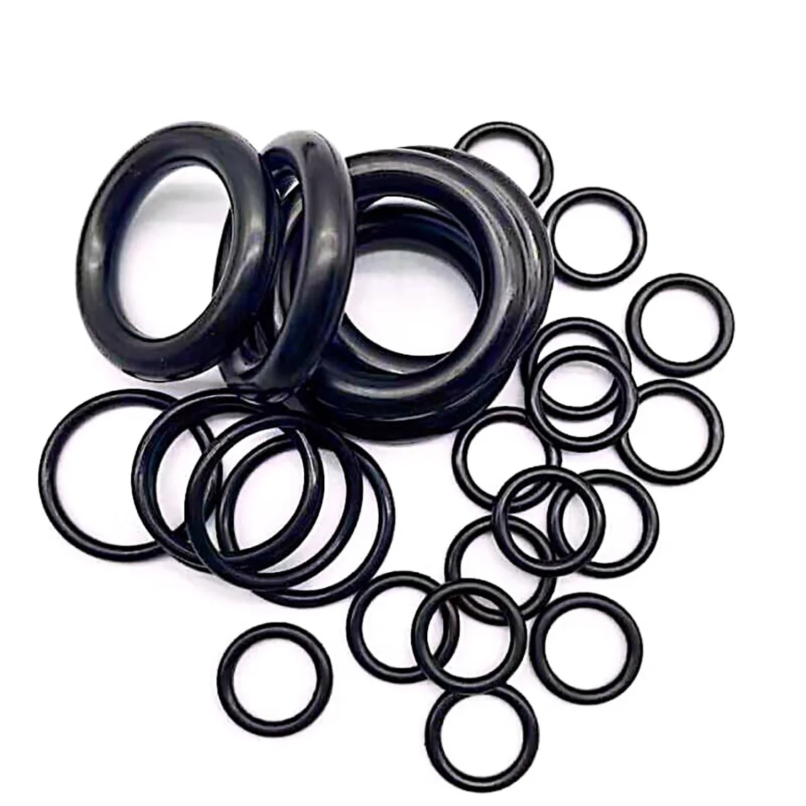 2Pcs O-Type Ring Seal Gasket CS 5.3mm ID 30~100mm OD 40.6~110.6mm EPDM Rubber Insulated Waterproof Washer Round Shape Nontoxic