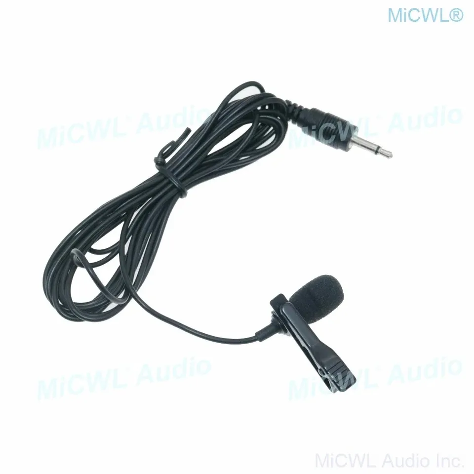 Micrófono de corbata profesional omnidireccional con cable 1.2m con conector 3.5mm para PC, cámara, altavoz inalámbrico 5