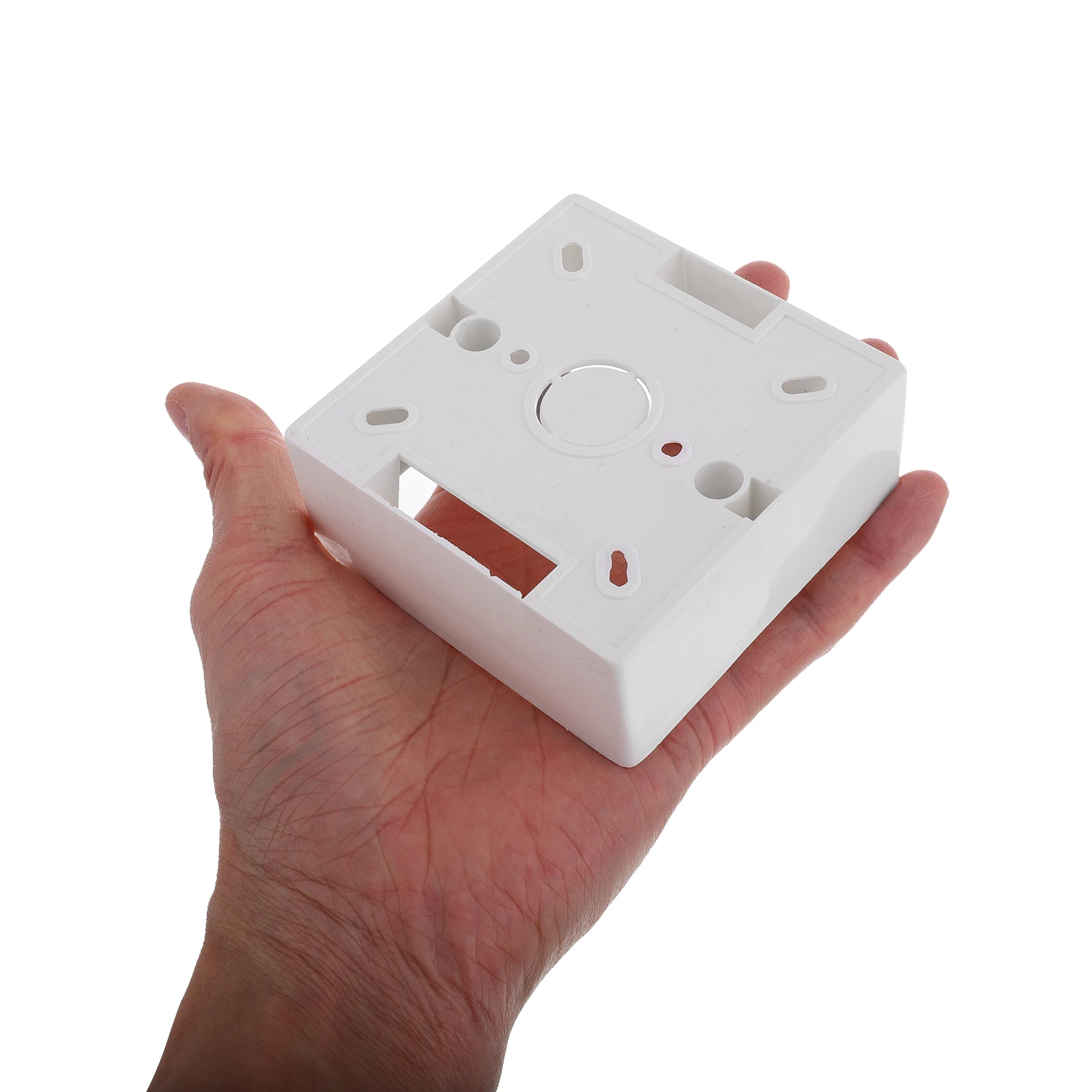 

5pcs Surface Mount PVC Wiring for RV Trailer Large Capacity Firm Material Junction Boxes Electric Boxes Outlets Plastic Box
