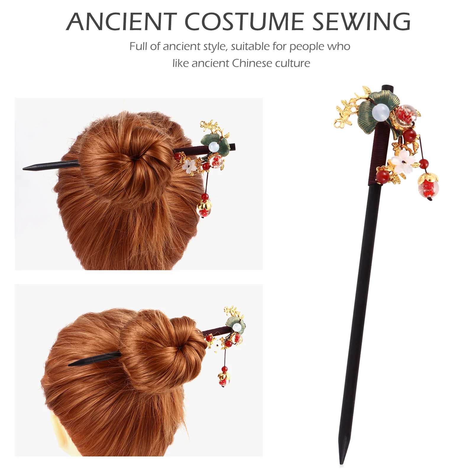 

Vintage Stick Chinese Hairpin Creative Hairsticks For Wedding Costume Party Ceremony Retro Hair Accessories For Girls