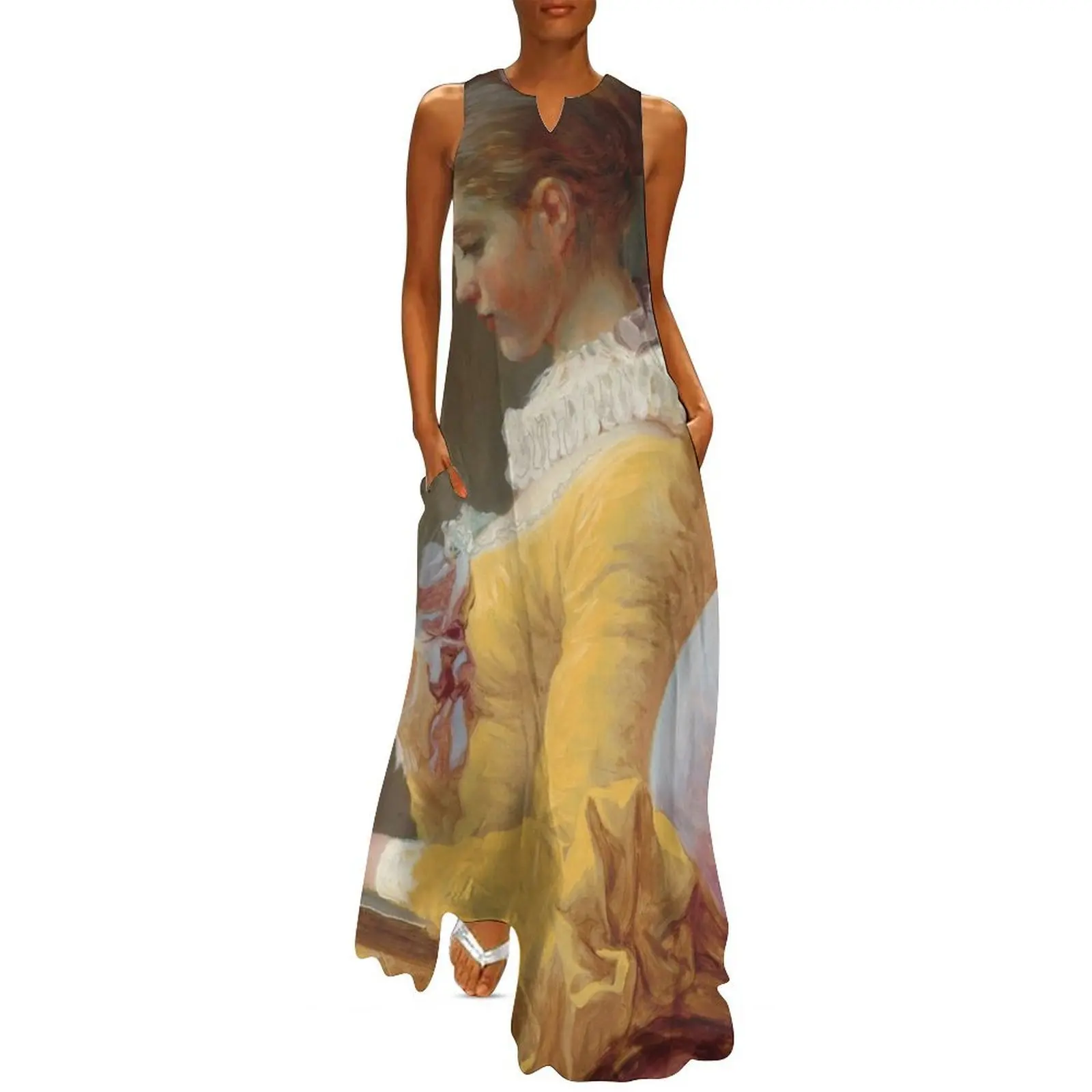 

A Young Girl Reading - Jean-Honoré Fragonard Long Dress sensual sexy dress for women summer dresses ladies 2025
