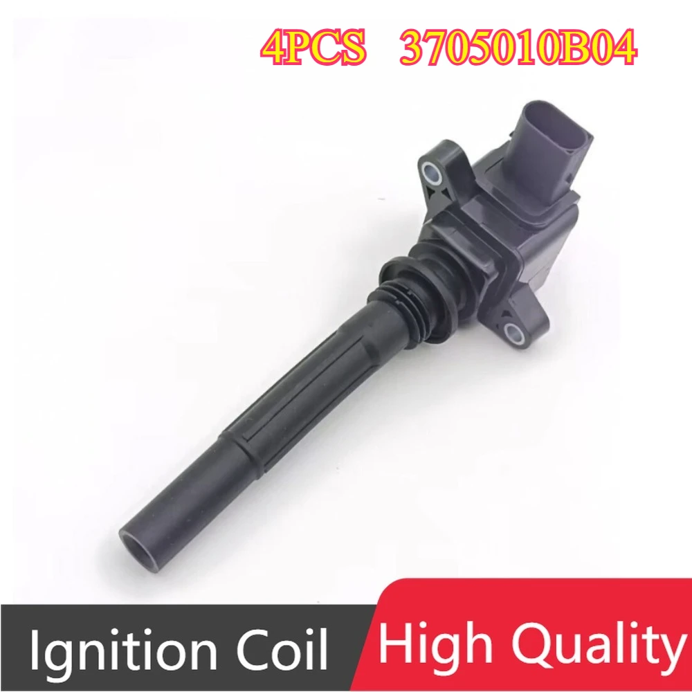 

4 шт. 3705010B04 3705010-B04 катушка зажигания для Changan CS55 CS35 PLUS 1.5T 2018 CS75 CS85 COUPE Raeton CC Eado XT CX70 OSHAN