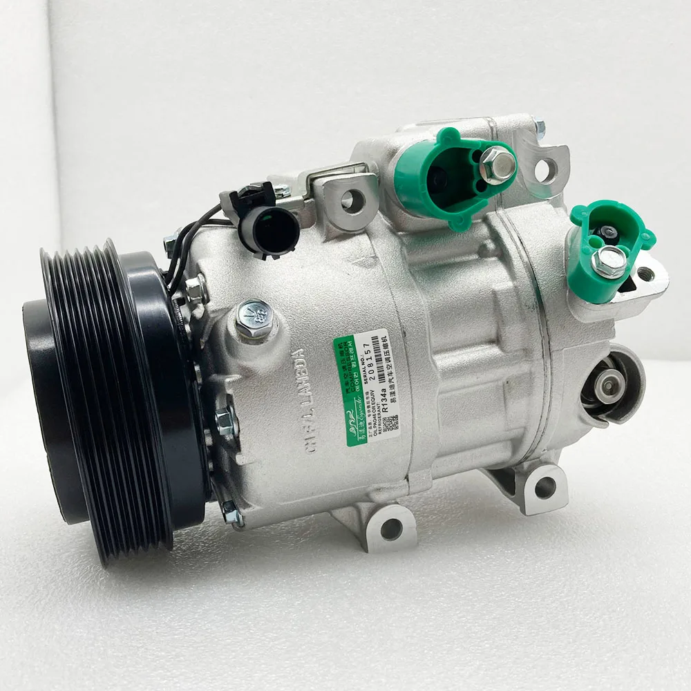 AC Air Conditioning Compressor Cooling Pump for Hyundai SANTA Fe II 2.7 97701-2B251 97701-3K220 97701-2B200 97701-2B201