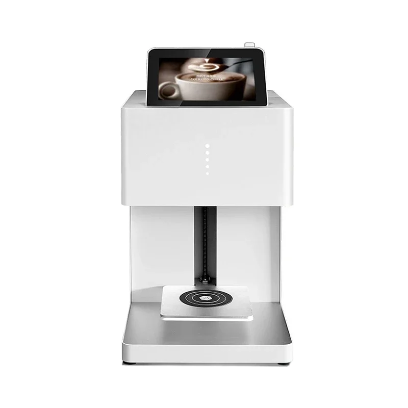 Smart 3D coffee latte machine milk tea milk cover milk foam food printer cake