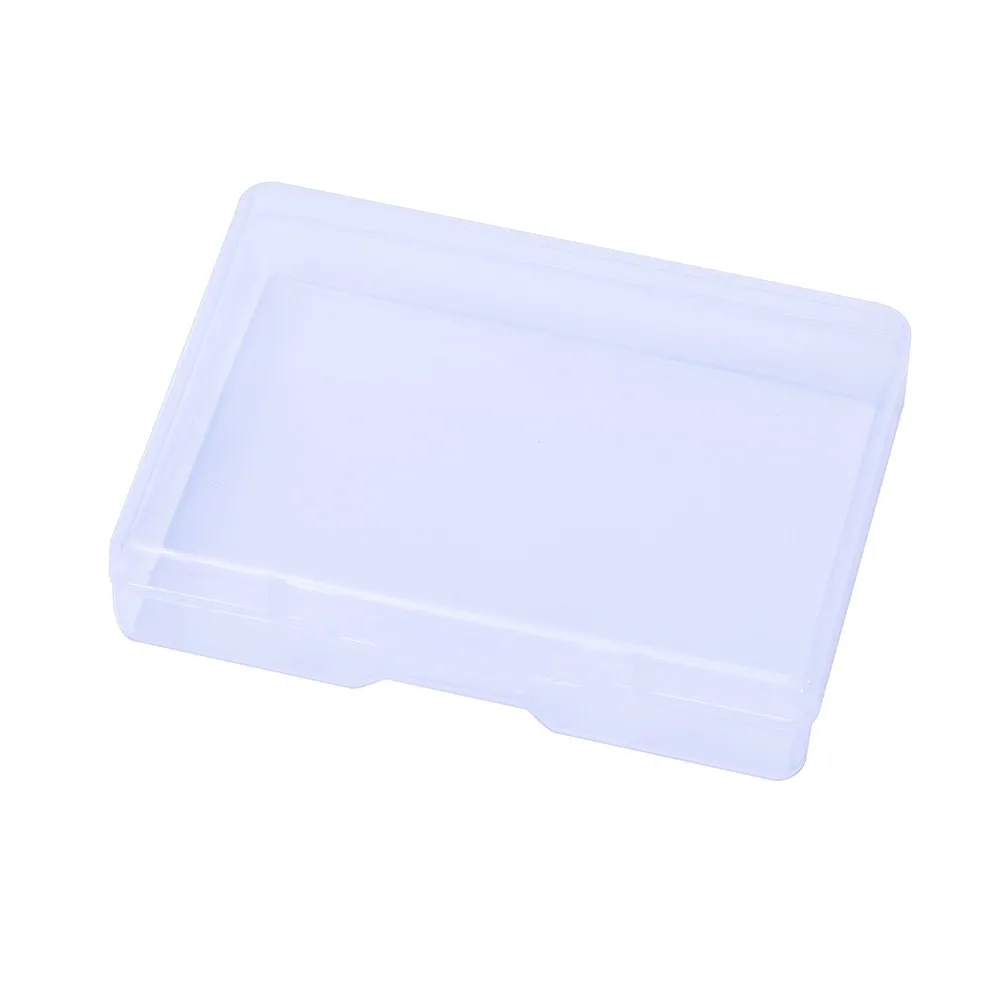 

6Pcs Plastic Storage Box Small Transparent Organizer Case Jewelry Beads Coins Crafts Collection Organizer Mini Storage Box