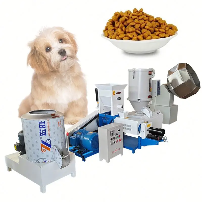 Advanced Structure Animal Feed Production Line Fish Feed Pellet Machine Price Floating Fish Pellet Feed Making Line