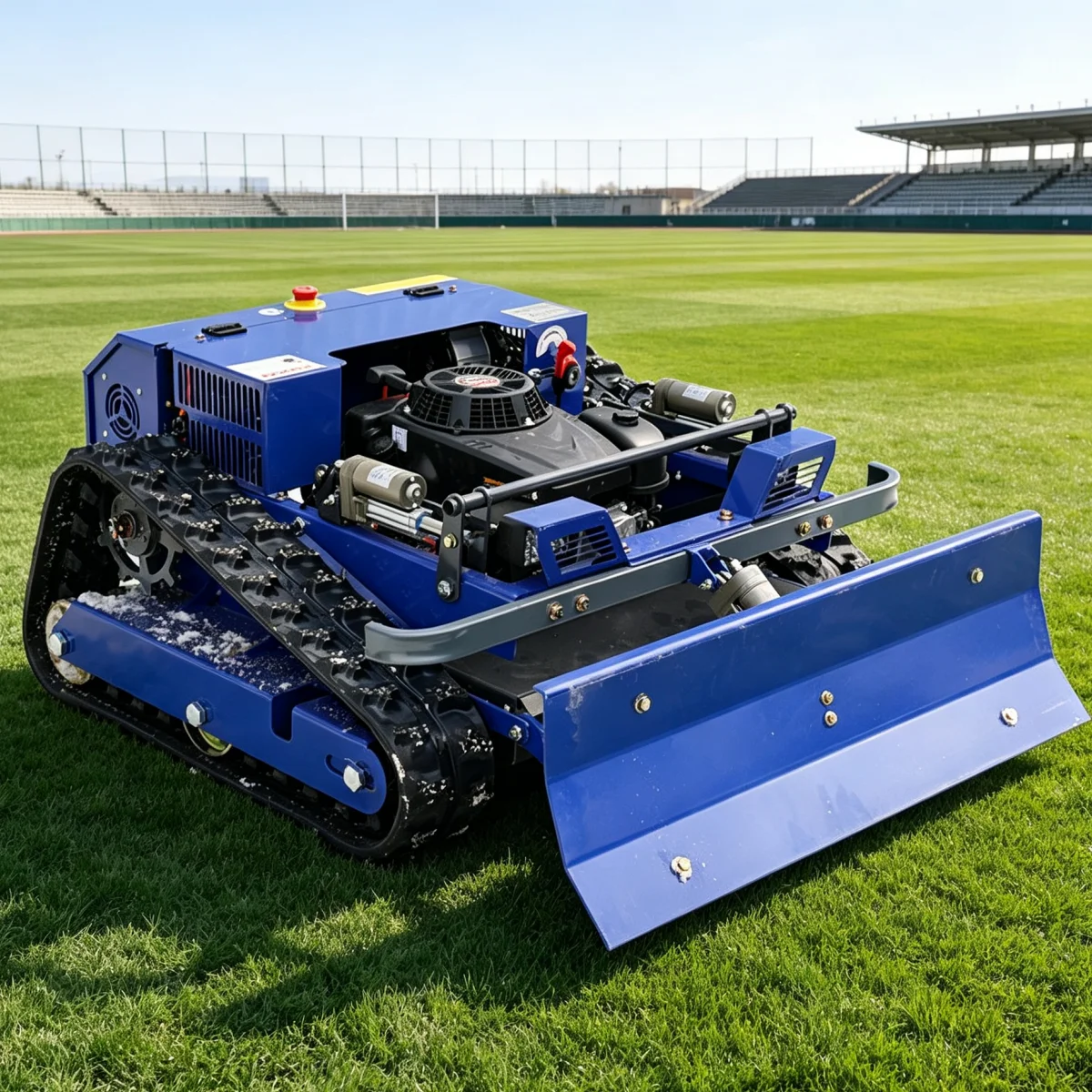 Customized Zero Turn Crawler Remote Control Lawn Mower Adjustable Cutting Height Four-Stroke All-Terrain Mowing Robot