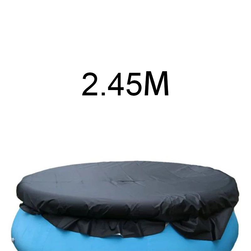 

Покрытие для бассейна 2,45 м, покрытие для сада на открытом воздухе, простая установка, легко чистится, долговечный материал, для использования на открытом воздухе