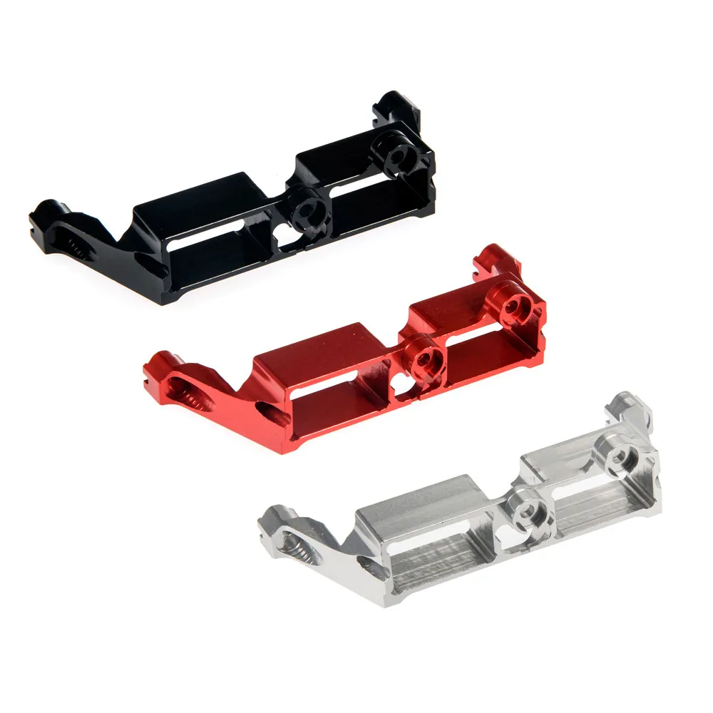 MIBIDAO Servo in Alluminio Mount T-lock/Filo Clip Staffa di Blocco Differenziale Per 1/10 TRX-4 TRX4 RC Crawler Auto Parte di Aggiornamento