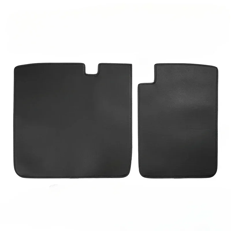 Rear Seat Protection Pads For Tesla Model Y/3/3+ 2017-2024 Rear Trunk Seats Back Mats Leather Pet Mats For Model 3 Highland 2024