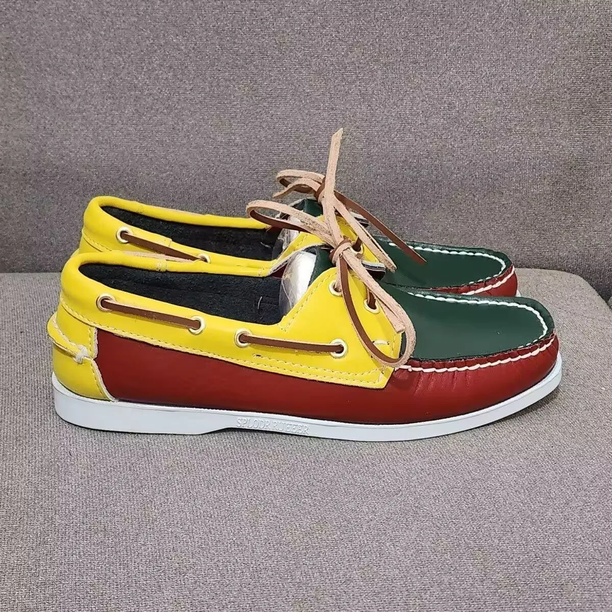 

Classic Genuine Leather Boat Shoes Footwear Men Shoes Handsewn Brand Designer Luxury Loafers Moccasins for Men