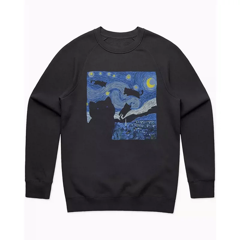 catzilla-retro-titan-simple-high-street-vintage-round-neck-sweatshirt-youth-casual-cotton-autumn-winter-fashion-streetwear