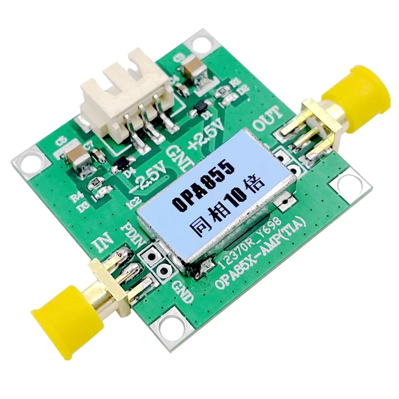 B63B-OPA855 8GHz transimpedantie-spanningsversterker Breedband operationele versterker met laag geluidsniveau