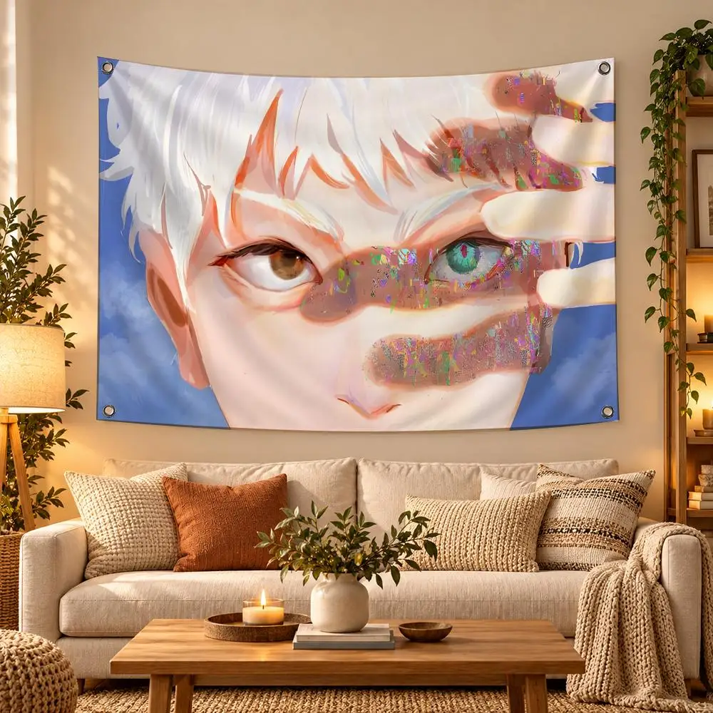 The S-summer Hikaru Died Flags Soft Skin-friendly Durable Tapestry Outdoor Party Home Living Room Bedroom Decoration