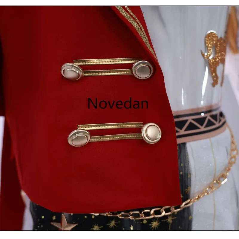 

COSda@Mike Morton Identity V Cosplay Costume Wig Shoes Hullabaloo Brightest Star Acrobat IDV Game Cosplay Outfit Joker Halloween